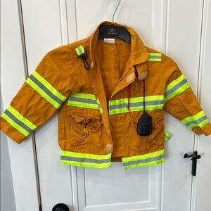 Kids Firefighter Jacket with Reflective Stripes